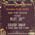 Lineup date and EB Tic Ends SuwanneeRootsRevival